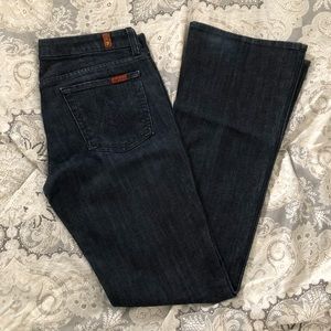 7 For All Mankind A Pocket Flare Jeans